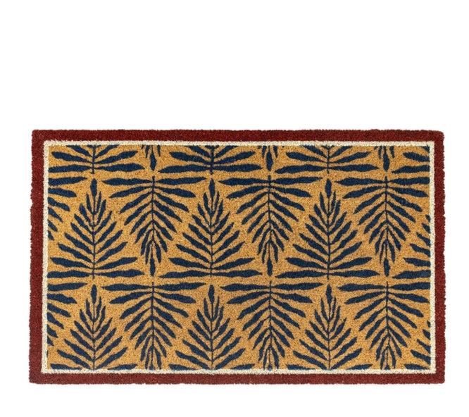 Leaf Border Doormat