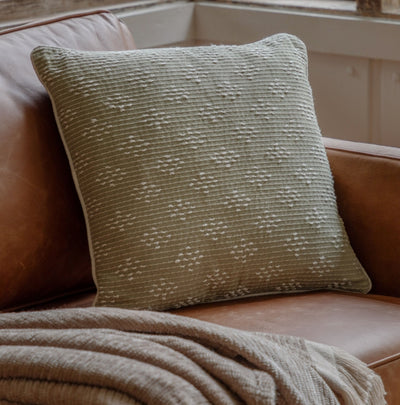 Lanzo Woven Cushion Sage