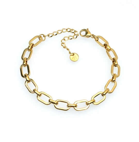 18K Gold Plated Stainless Steel Bracelet