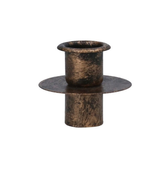 Metal Candle Bottle Converter 6cm - Burnished