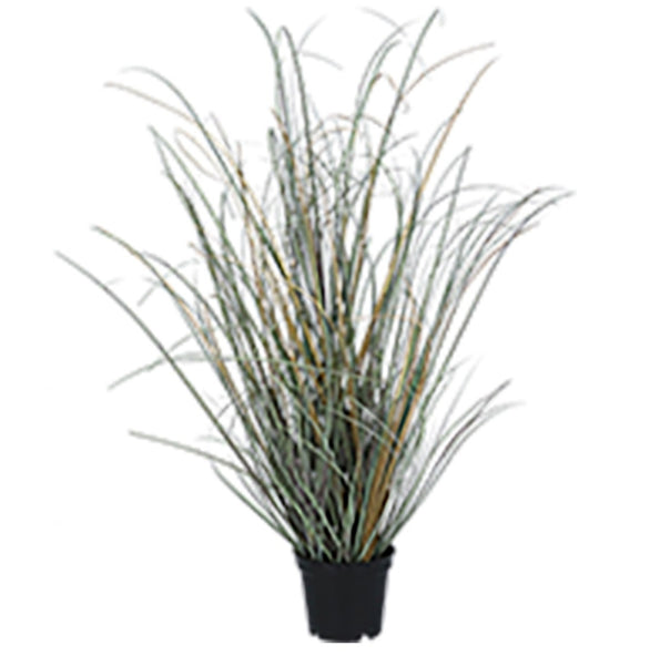 Potted Plant 52cm - Faux Silver Green Mix Grass
