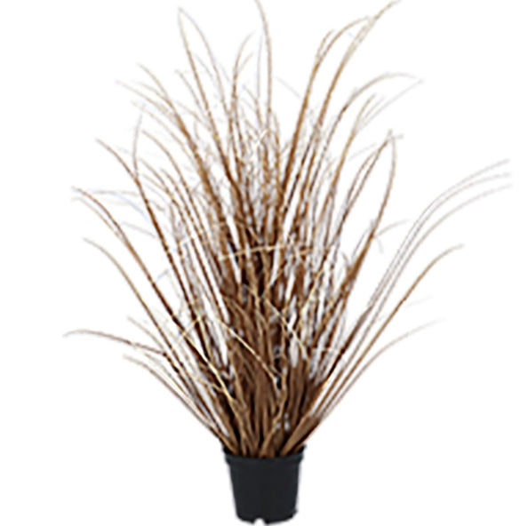 Potted Plant 52cm - Faux Brown Grass
