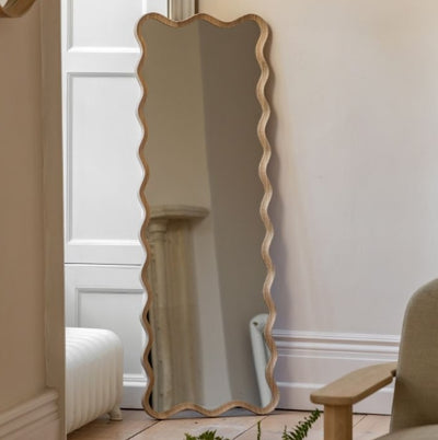 Wiggle Leaner Mirror Oak