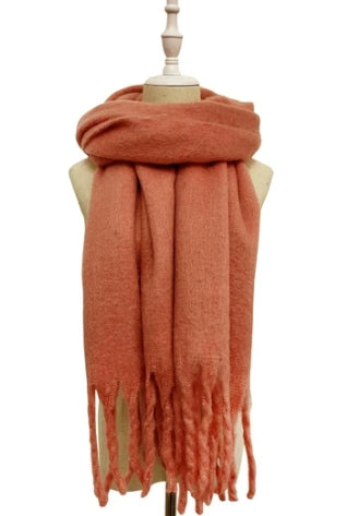 Burnt Sienna Cosy Scarf