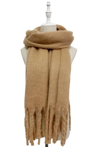 Tan Cosy Scarf