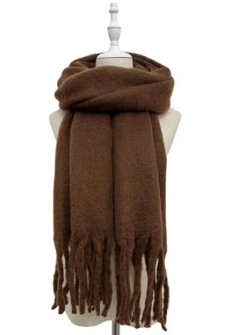 Brown Cosy Scarf