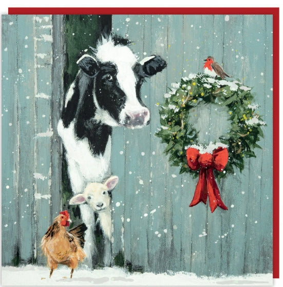 Peekaboo Christmas Cards pack of 6
