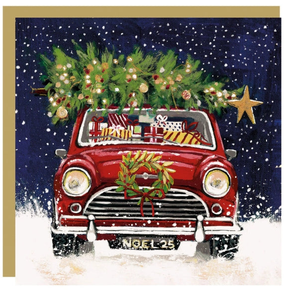 Classic Noel Christmas Cards pack of 6