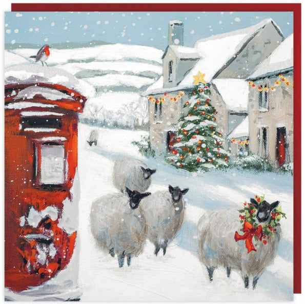 Blanket Of Snow Christmas Cards pack of 6
