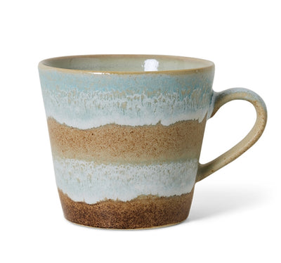 Skyline cappuccino mugs 70s ceramics