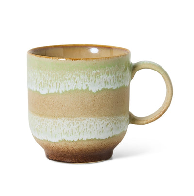 Umber Café mugs 70s ceramics