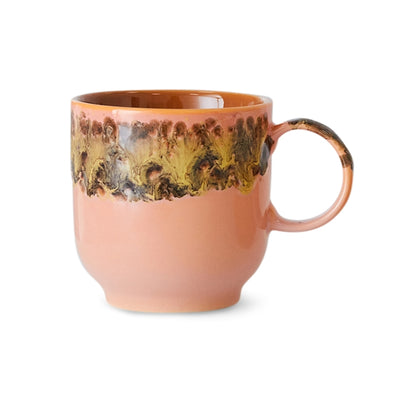 Lush Café mugs 70s ceramics