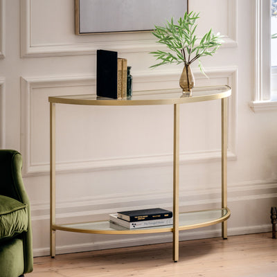 Hulm Console Table Champagne