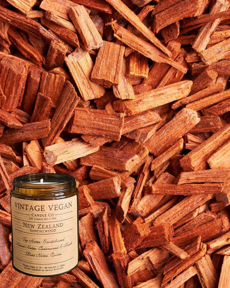 New Zealand Sandalwood Soy Wax Candle 180ml