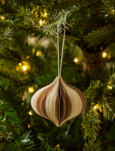 Large 2 Tone Drop Bauble Truffle