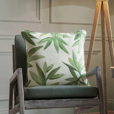 Silver Birch Leaf Cushion Apple
