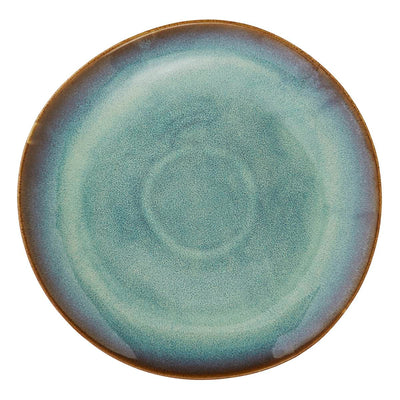 Stoneware Dinner Plate Green