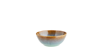 Stoneware Snack Bowl Green