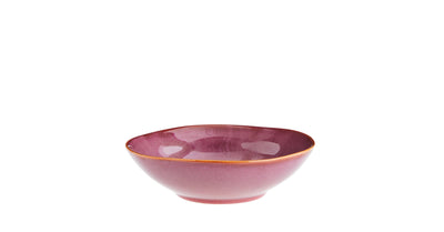 Stoneware Cereal Bowl Plum