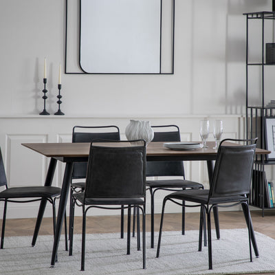 Askern Dining Table Walnut
