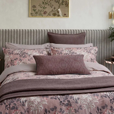 Katara Bedding Pink & Grey