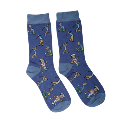 Petrol Glorious Golf Bamboo Socks