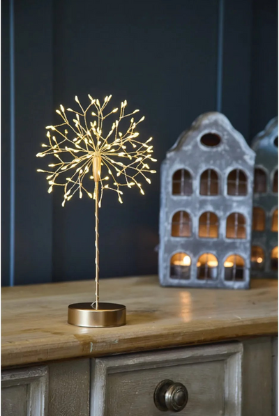 Mini Table Dandelion light - Gold
