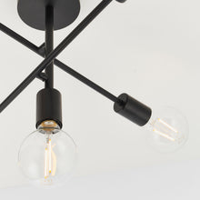 Stanford Ceiling Light Black