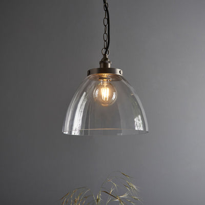 Hanmer Pendant Light Nickel Large
