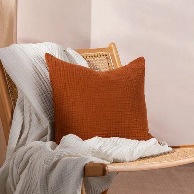 LARK CUSHION PECAN 45X45