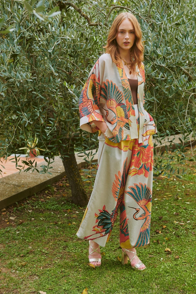 Crane Stone Palazzo Pants