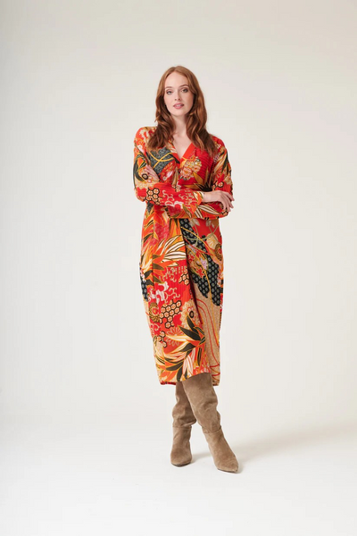 Fans Scarlet Midi Dress