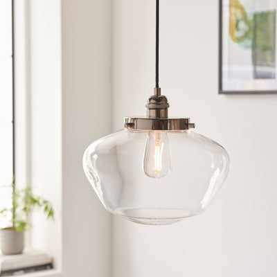 Camrose Pendant Light Nickel