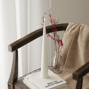 Cone light d 5 x h 38 cm White