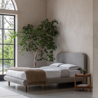 Raddington Bedstead Stone Grey