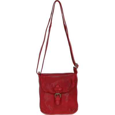 Darcy Luxury Leather Handbag Red Small