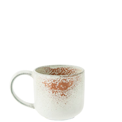 Stoneware Mug Mottled Terracotta