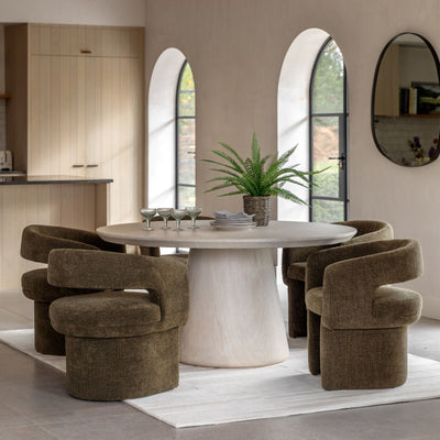 Pedham Dining Table Sandstone