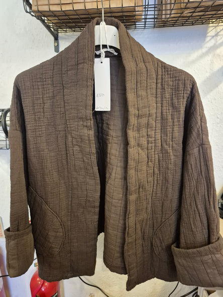 Billi Quilted Jacket Brown
