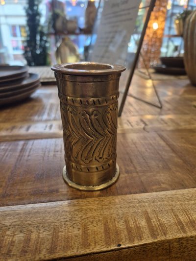Aluminium candle stand medium