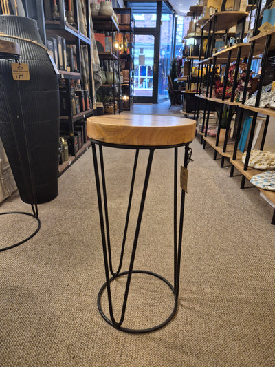 Ravi Round Iron Side table Small