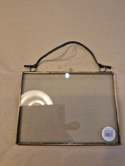 18x13  Brass Hanging photo frame