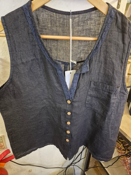Billi Waistcoat Navy