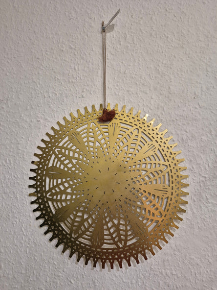 Hanging iron ornament