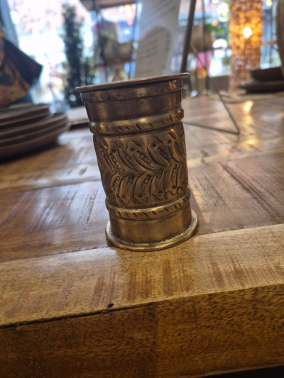Aluminium candle stand small