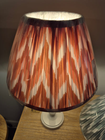 Zigzag Shade Apricot Orange Fabric 180x140x300mm