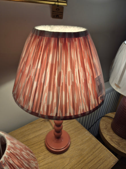 Ikat Shade Coral Pink Fabric 180x140x300mm