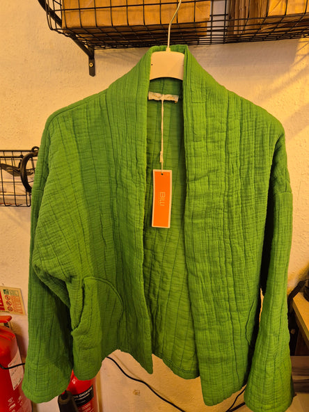 Billi Quilted Jacket Bright Green