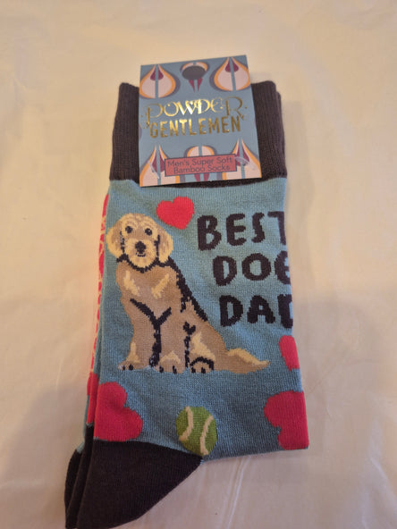 Best Dad Dog  Men's socks