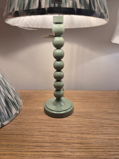 Higgledy Table Lamp Base Gloss Cotswold Green